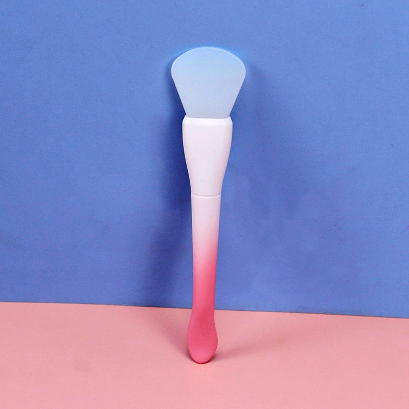 New Double End Foundation Brush Apply Facial Mask Silicone Brush