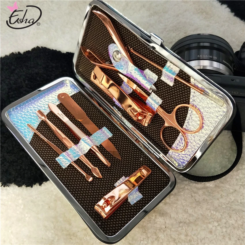 Multi-Function Manicure Pedicure Set Nail File Wholesale Makeup Brushes Mini Manicure Set